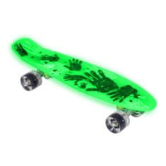 FREE2MOVE Glow in the Dark skateboard sa svjetlima, 57 cm