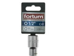 Fortum Utičnica (4700411) socket, 1/2", 11mm, L 38mm, 61CrV5