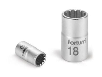 Fortum Utičnica (4701102) socket MULTI-LOCK, 1/4", 4mm, L 25mm, 61CrV5