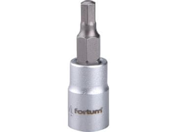 Fortum Utična glava (4701604) Allen socket, 1/4", HX 4, L 38mm, CrV/S2