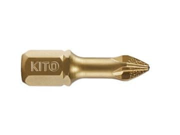 KITO Vrh (4820103) tip, PH 3x25mm, S2/TiN