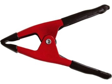 Extol Craft Izolirani metalni terminal (9687) insulated metal clamp, 100mm, spring-loaded jaws