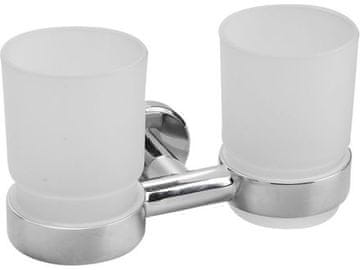 Freshhh Držač za četkice za zube (830409) double toothbrush holder, Chrome