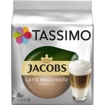 Kraft Kapsule za kavu Tassimo Jacobs Latte Macchiato Classico 8 pcs