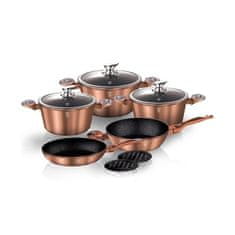 Berlingerhaus Set posuđa BH 1220 10 ks Copper Metallic Line