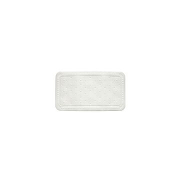 Kela Prostirka za kadu KL 22361 CRETE PVC white 72x36cm