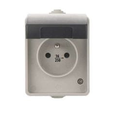 EMOS Zidna utičnica A1397 wall-mounted 16A/250V IP54