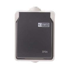 EMOS Zidna utičnica A1397 wall-mounted 16A/250V IP54