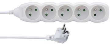 EMOS Produžni kabel 5x socket, 1.5m - white