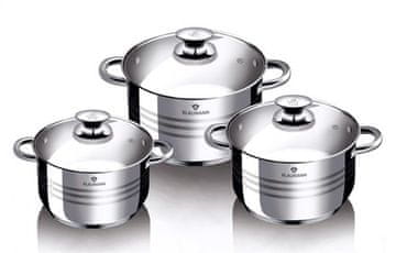 Blaumann Set posuđaBL-3160 Gourmet line, steel