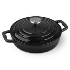 CS Solingen Set posuđa CS-067465 litinová Xanten 7 ks black