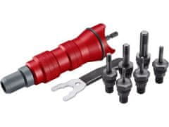 Fortum Nastavak za zakivanje bušilice (4770654) riveting attachment for drill, for rivet nuts M3-M8, CrMO