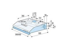 Mora Klasična napa OP 630 X