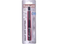 Fortum Nož za odlomljivanje (4780028) all-metal snap-off knife, 9mm