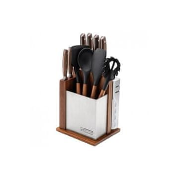 CS Solingen Set noževa CS-080228 and kitchen utensils in a stand 12 pcs SOLTAU