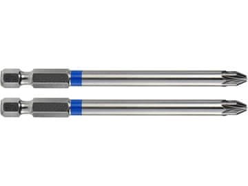 KITO Križni vrh 4741322 cross bit set of 2, PZ 2x90mm, S2, FORTUM- , cross bit set of 2, PZ 2x90mm, S2, FORTUM- , S2