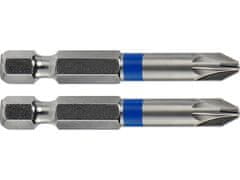 KITO Križni vrh 4741312 cross bit set of 2, PZ 2x50mm, S2, FORTUM- , cross bit set of 2, PZ 2x50mm, S2, FORTUM- , S2