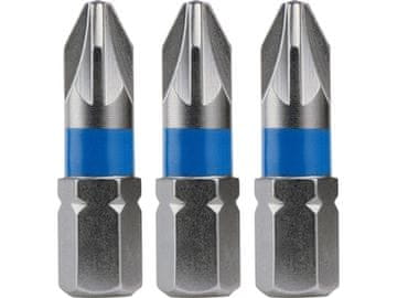 KITO Križni vrh 4741301 cross bit set of 3, PZ 1x25mm, S2, FORTUM- , cross bit set of 3, PZ 1x25mm, S2, FORTUM- , S2