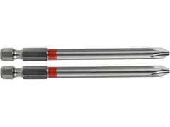 KITO Križni vrh 4741221 Phillips cross bit, set of 2, PH 1x90mm, S2