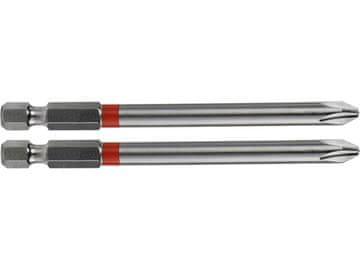KITO Križni vrh 4741223 cross bit set of 2, PH 3x90mm, S2, FORTUM- , cross bit set of 2, PH 3x90mm, S2, FORTUM- , S2