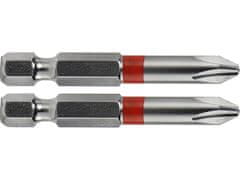 KITO Križni vrh 4741213 cross bit set of 2, PH 3x50mm, S2, FORTUM- , cross bit set of 2, PH 3x50mm, S2, FORTUM- , S2