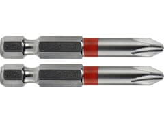 KITO Križni vrh 4741212 cross bit set of 2, PH 2x50mm, S2, FORTUM- , cross bit set of 2, PH 2x50mm, S2, FORTUM- , S2