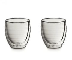 Kela Staklo KL-12411 Cappuccino glasses CESENA set of 2, 200 ml