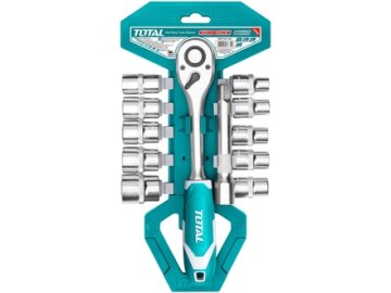 Total Utičnica THT141121 Socket 1/2", set of 12 pcs, industrial, CrV