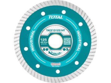 Total Dijamantna oštrica TAC2131251HT Diamond cutting disc, ultra-thin, 125mm, universal, industrial, 125x22.2mm