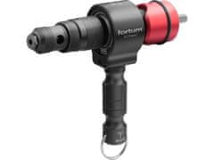 Fortum Nastavak za zakivanje bušilice 4770667 riveting attachment for T-COMBO drill, set for M3-M12 nuts and pop rivets 2.4-6.4mm, CrMoV