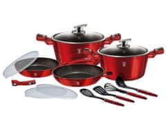 Berlingerhaus Set posuđa BH-7057 13 ks Burgundy Metallic Line I