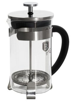 Berlingerhaus Posuda za čaj i kavu BH-1787 French Press aparat za čaj i kavu 600 ml crni