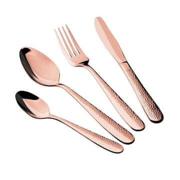 Berlingerhaus Set pribora za jelo BH-2619 Cutlery set 24 pcs stainless steel Rosegold Metallic Line II