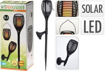 ProGarden Vrtna solarna lampa KO-DX9500610 Solar garden lamp 3 in 1 78 cm