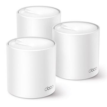 TP-Link Wi-Fi usmjerivač Deco X50 (pakiranje od 3) AX3000, WiFi 6, 3x GLAN, / 574 Mbps 2,4 GHz / 2402 Mbps 5 GHz