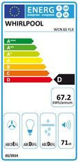 Whirlpool Klasična napa WCN 65 FLX
