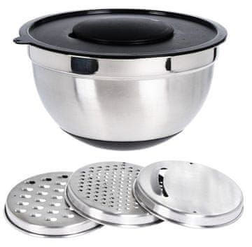 EXCELLENT Zdjela za miješanje KO-A12405340 Mixing bowl with vegetable grater set of 4 pcs