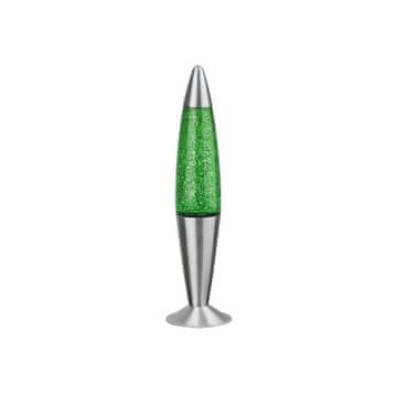 Rabalux Lava lampa 4113 Glitter 1xE14/25W/230V green/silver