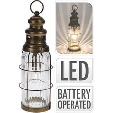 ProGarden Fenjer KO-XX8323110 with LED bulb 38 cm glass / metal