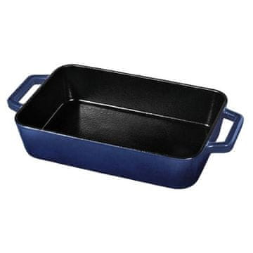 Berlingerhaus Posuda za pečenje od lijevanog željeza BH-6524 37 x 21 x 7 cm Aquamarine Metallic Line