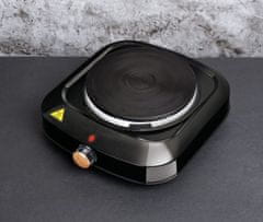 Berlingerhaus Električni štednjak s jednim plamenikom BH-9437 1500W Black Rose Collection