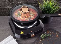 Berlingerhaus Električni štednjak s jednim plamenikom BH-9437 1500W Black Rose Collection