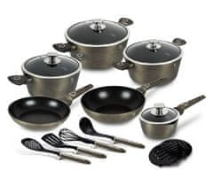 Berlingerhaus Set posuđa BH-7167 15 ks Crystal Collection