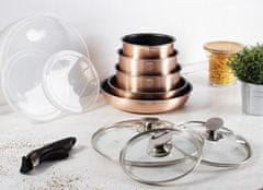 Berlingerhaus Set posuđa BH-1591 12 ks Rosegold Metallic Line
