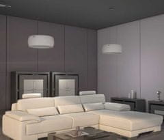 Immax Viseća lampa (07050V) NEO OPTICO white glass 50cm 5xE27