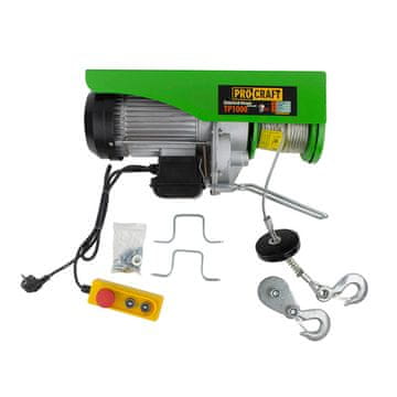 Procraft Električno vitlo za uže TP1000