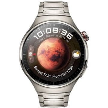 Huawei Pametni sat Watch 4 Pro (Elite) - Aerospace-Grade Titanium Alloy Case + Titanium Strap