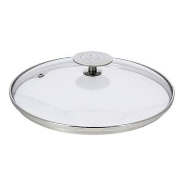 de Buyer Poklopac 3429.14, glass lid, diameter 14 cm, stainless steel edges