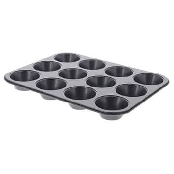 de Buyer Posuda za pečenje 4843.00, non-stick mold, solid, 12 muffins, PFOA free PTFE, max. 220 °C