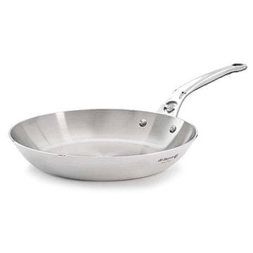 de Buyer Tava 3724.20, AFFINITY, frying pan, stainless steel, non-deformable, stainless steel handle, dishwasher safe, for all hobs, diameter 20 cm, height 4 cm